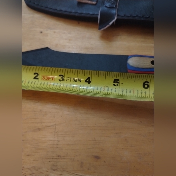 New carbon steel D2 men's hunting knife with sheath - Picture 6 of 8